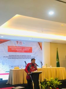 Bodewin Wattimena:IDI Cabang Ambon Tetap Menjadi Organisasi Yang Inklusif, Solid, Dan Berorientasi Pada Pelayanan Masyarakat,