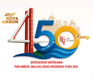 Logo HUT Kota Ambon ke-450 Dirilis, Sarat Makna dan Semangat Kebersamaan