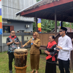 Wakil Wali Kota Ambon Hadiri Peresmian Pergantian Atap Baileo Negeri Halong