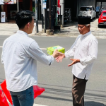 BRI BO Jakarta Radio Dalam Berbagi Jumat Berkah ke Masyarakat Sekitar