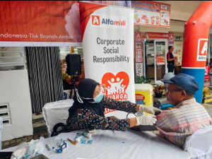 Cek Kesehatan Gratis Alfamidi di Seram Bagian Barat, Warga Antusias Cegah Dini Penyakit