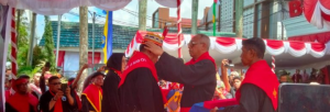 Majelis Latupati Kukuhkan Gelar Adat untuk Wali Kota dan Wakil Wali Kota Ambon