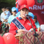 Bunda PAUD Kota Ambon Buka Karnaval TK di Nusaniwe