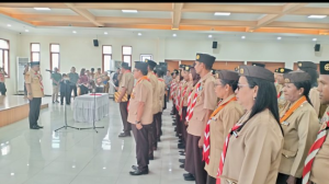 Wali Kota Ambon Lantik Pengurus Gerakan Pramuka Kota Ambon Masa Bakti 2025–2030
