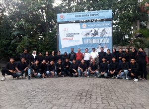 “KONI Depok Lepas Kontingen Rugby ke Kualifikasi Porprov Jabar”