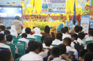 TP PKK Kota Ambon, DP3AMD dan Dinas Pendidikan Gelar Sosialisasi Anti Kekerasan di Sekolah