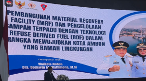 Wujudkan Ambon Ramah Lingkungan, Wali Kota Paparkan Renaksi Pengelolaan Sampah Dihadapan Wamendagri dan Gubernur Lemhanas