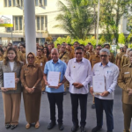 Pemkot Ambon Serahkan 20 Titik Pojok Baca kepada Negeri dan Desa