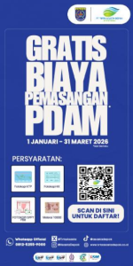 Sebagai Wujud Komitmen Menjaga Pelestarian Sumber Daya AirAsasta Kota Depok Gratiskan Biaya Penyambungan Baru