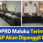 Komisi III DPRD Maluku Terima Aspirasi Aliansi, PTSP Akan Dipanggil Usai Lebaran