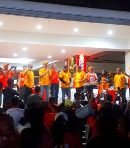Wali Kota Ambon Sambut Dubes Belanda dalam Acara Nonton Bareng Timnas Belanda