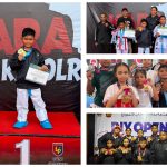 LEMKARI Maluku Borong Prestasi di DIY Open dan Kapolri Cup 2026, Karateka Cilik Tampil Gemilang