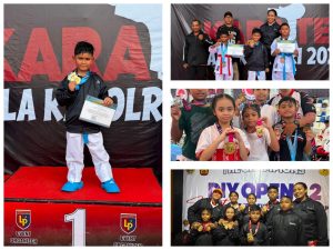 LEMKARI Maluku Borong Prestasi di DIY Open dan Kapolri Cup 2026, Karateka Cilik Tampil Gemilang