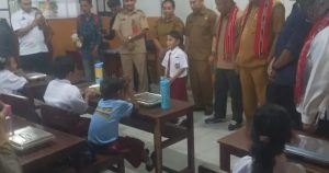 Wali Kota Ambon Bersama Ombudsman RI Tinjau Program Makanan Bergizi Gratis di SMP 6 dan SDN 2