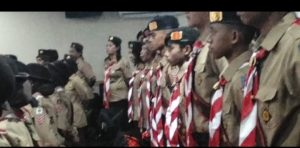 32 Penggalang Terbaik Wakili Ambon di Jambore Nasional Pramuka ke-12, Wali Kota Bodewin Lepas Kontingen