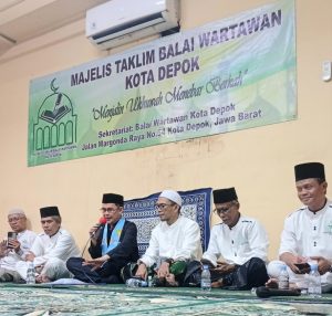 Pengajian Rutinitas Mt. Balai wartawan ‘Perkuat Persatuan dan Mensyukuri Nikmat Kemerdekaan’