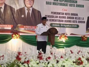 KEEMPAT KALINYA, KEMENAG AMBON GELAR LAYAN ISBAT NIKAH GRATIS UNTUK 60 PASANGAN